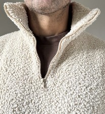 Zara Faux Fur Warm Jumper Size M