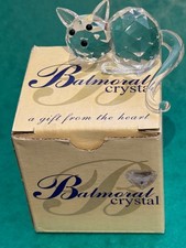 Balmoral Crystal - Fatty  Cat M191 Boxed