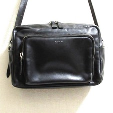 agnes b. Leather Shoulder Bag