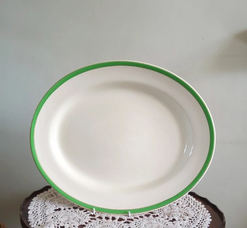 Queens green solian ware - solian, soho