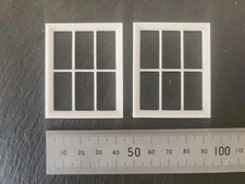 2 Window Frames 3x2 pane Dolls