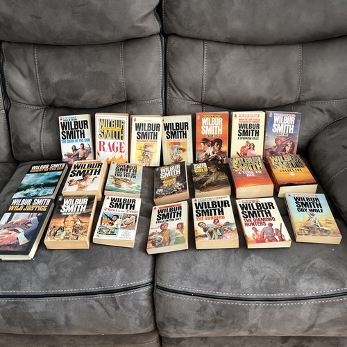 Wilbur smith books - books, 21