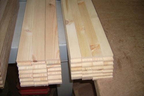 3x32mm pine staircase handrail - pine,