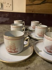 Spode Trade Winds Red /Gold