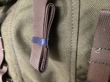 Molle 25mm webbing strap holder keep tidy Strong rubber tube rucksack backpack