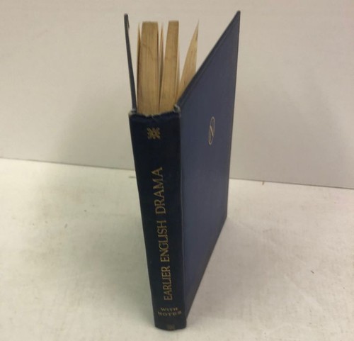 Earlier english drama - earlier, drama(hardback