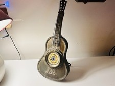 Antique 1930s Arts & Crafts/Art Nouveau Enamelled Dial Mechanical Desk Clock ?