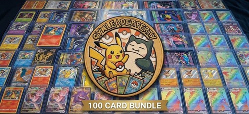 100x pokemon cards bundle - pokemon,