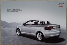 Audi A3 Cabriolet Brochure