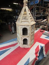 Vintage Reclaimed Wooden Dovecote Birdhouse Nest Box VERY NICE