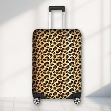 Leopard Print Luggage Cover