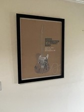 Bruce Springsteen Birmingham 2023 Limiter Edition Framed Tour Lithograph 11/600