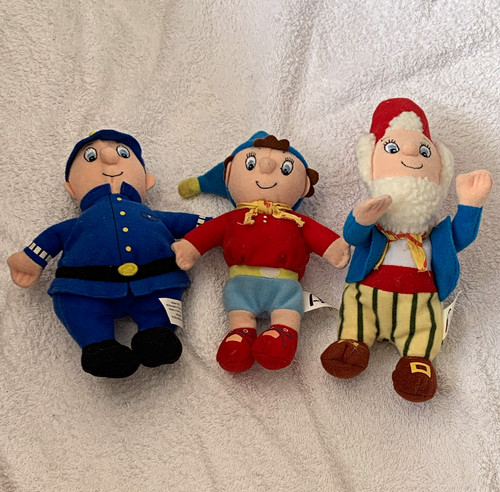 Mcdonald noddy plush - noddy, soft