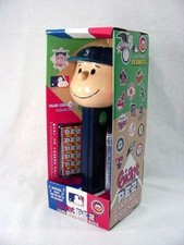 CHARLIE BROWN SEATTLE MARINERS BASEBALL MUSICAL GIANT PEZ DISPENSER - NEW IN BOX