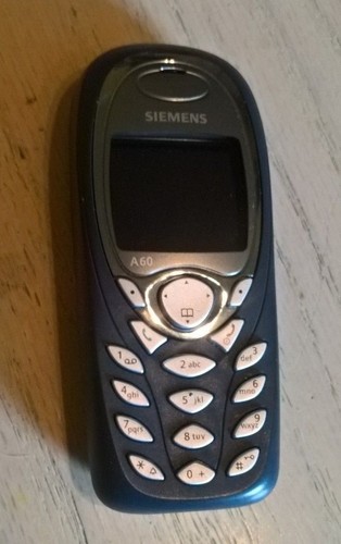 Siemens a60 mobile phone - siemens,