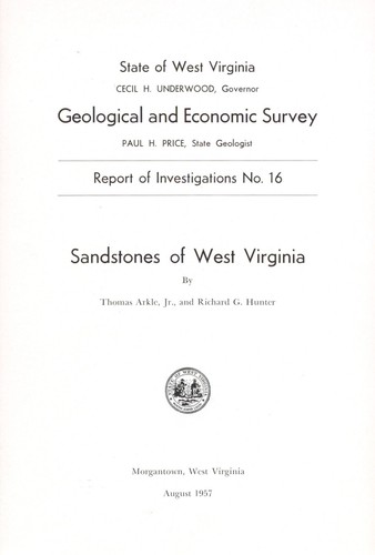 Sandstones west virginia by - virginia,