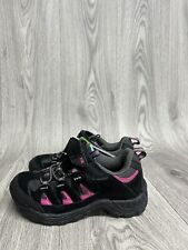 Kids Karrimor Summit Black Suede Walking Shoes UK Size C10 Brand New 