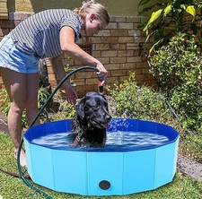 Large Paddling Pool For Dogs Foldable Pool Great For Dogs Great For Kids