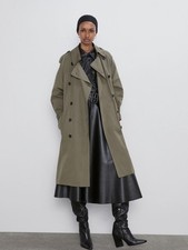 ZARA Oversized Double-Breasted