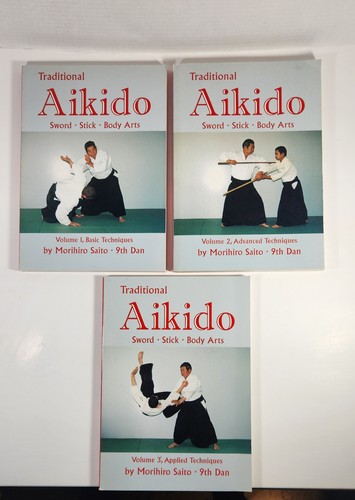 Traditional aikido book set - traditional,
