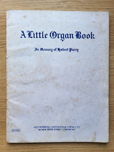 Little organ book - book,
