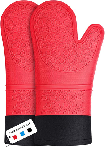 Silicone oven gloves heat - oven,