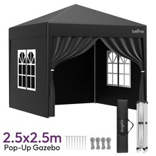 2.5x2.5m Garden Pop Up Gazebo