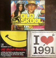 3 X Oldskool Dance Cds- Rave- Hardcore-breakbeat-shellys/eclipse/Dreamscape 