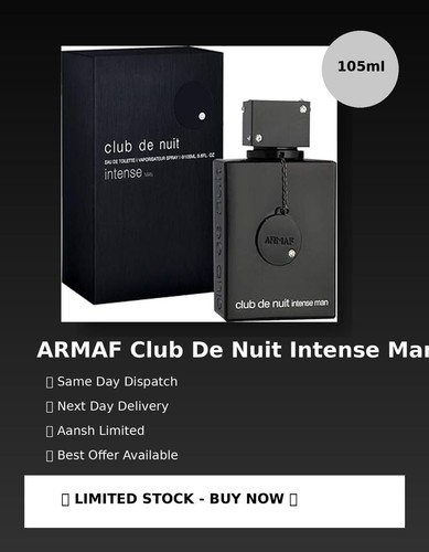 Armaf club nuit intense - intense, men