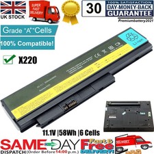 6 Cells X220 Battery For