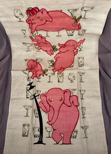 1950 pink elephant bar - pink,