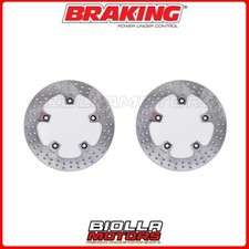 FRONT BRAKE DISC KIT BRAKING SUZUKI BURGMAN ABS EXECUTIVE 650 2014 - [FISS