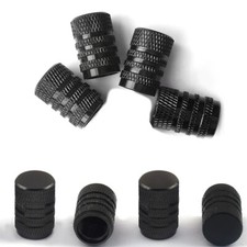 4PCS Black Aluminum Alloy