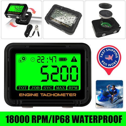 Lcd digital motorcycle engine - digital,