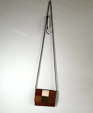 Vtg TULA Small Patchwork Tan