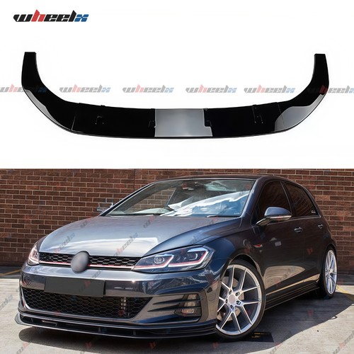Gloss black front bumper - gloss,