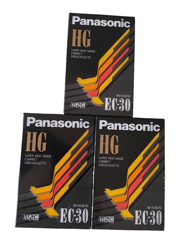 Panasonic vhs 30 - panasonic, vhs-c