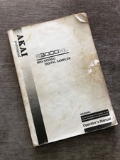 Akai S3000XL Operator's Manual