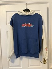Childish Hoodie Blue and Cream