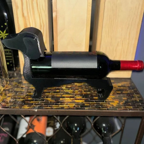 Dachshund wine bottle holder - wine,