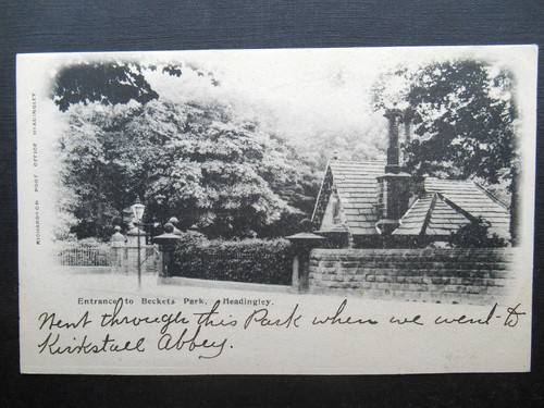 Entrance lodge becketts park - lodge,