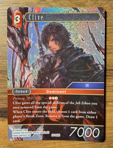 Final fantasy tcg - final, 26