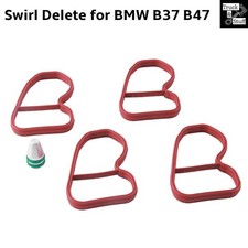 Swirl Flap Delete Kit for BMW B37 B47 Engines with Manifold Gaskets and Blank