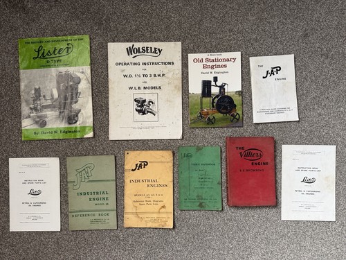 Stationary engine books - 10,