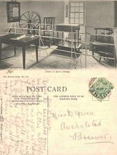 Vintage Postcard - Interior of