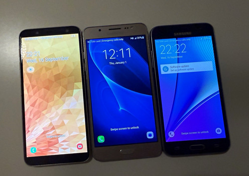 Samsung galaxy phone lot j5 - phone,