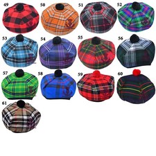 Scottish Tartan Tammy Hat