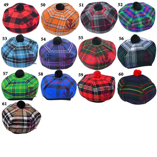 Scottish tartan tammy - scottish, hat