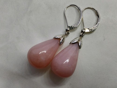 Sterling silver pink opal - sterling,