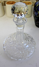 Vintage Heavy  Cut Glass